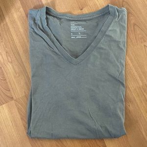 Gap The Essential Deep V-Neck Tee